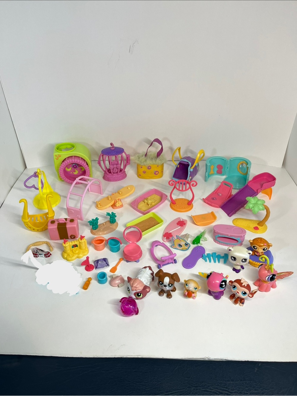 Vtg Littlest Pet Shop LPS Replacement Part Lot Accessories Figures Y2k Authentic